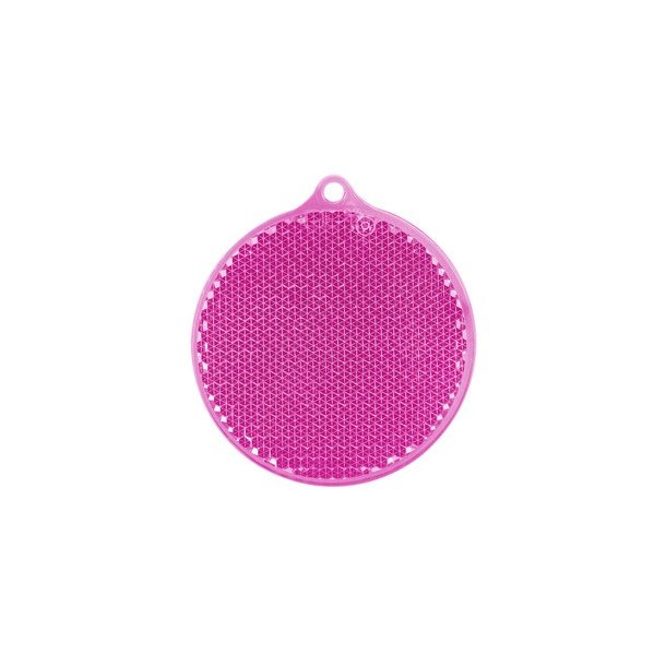 REFLEKSBRIK til skoletaske, jakke, cyklen  farve rosa - Til brn og voksne. Bliv Set med refleks