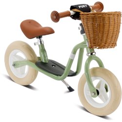 PUKY Lr M Retro Classic med kurv Lbecykel lrM 2+ Balancecykel - F sendt