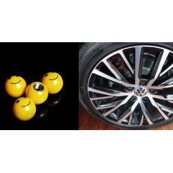 Ventilprop til cykel, klapvogn eller bil. Emoji Smiley eller Eyeball. Pimp my bike!