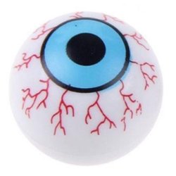 Ventilprop til cykel, klapvogn eller bil. Emoji Smiley eller Eyeball. Pimp my bike!