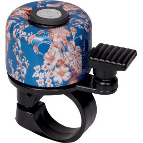 Fin ringeklokke med blomster. Cykelklokker til voksen- og barnecykel