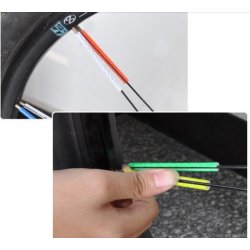 Reflekser til Eger 12 stk. Suverne til bde brn og voksen. Klik fast p egerne. Bliv set i mrket